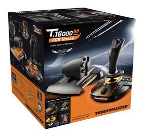 Joystick Thrustmaster T16000M FCS HOTAS, včetně plynového pedálu, pro PC 
