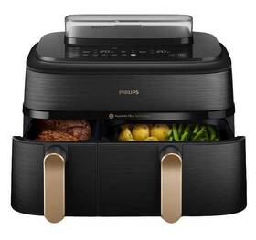 Fritéza horkovzdušná Philips Airfryer dual basket s párou 9 l NA552/00 černá

 obrázek produktu 10 z 12