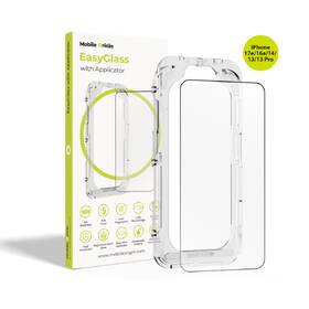 Tvrzené sklo Mobile Origin EasyGlass na iPhone 17e/16e/14/13/13 Pro, s aplikátorem průhledné

 obrázek produktu 1 z 9
