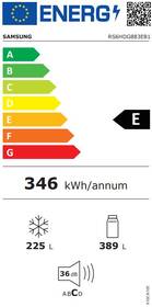 Americká lednice Samsung RS6HDG883EB1EF  černá barva
