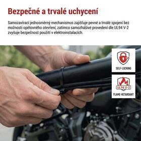 Stahovací pásky EMOS 200×3,5MM, 100KS černé

 obrázek produktu 7 z 10