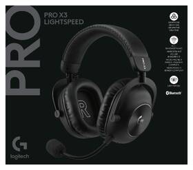 Headset Logitech PRO X3 LIGHTSPEED Wireless černý

 obrázek produktu 8 z 17