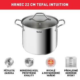 Hrnec s poklicí Tefal B8646174, 22 cm 

 obrázek produktu 3 z 6