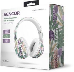 Sluchátka Sencor SEP 710BT bílá/zelená

 obrázek produktu 11 z 20