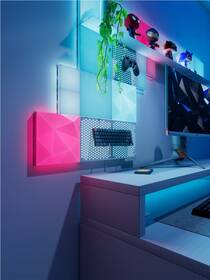 LED světlo Nanoleaf Blocks Textured Big Squares Expansion pack (2 ks) bílé

 obrázek produktu 3 z 3