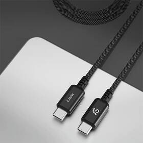 Kabel ADAM Elements CASA P200 USB-C/USB-C 240W, 2 m černý

 obrázek produktu 1 z 2