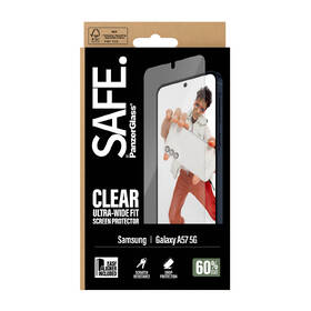 Tvrzené sklo PanzerGlass SAFE na Samsung Galaxy A57 s instalačním rámečkem 

 obrázek produktu 5 z 5