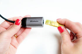 Síťová karta Verbatim USB-C/RJ45 šedá

 obrázek produktu 4 z 6
