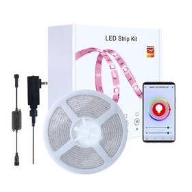 LED pásek IMMAX NEO LITE SMART/ 24W/ Wi-Fi/ IP67/ RGB/ CCT barevný/ 406lm/m/ 2700 - 6500 K/ stmívatelný/ 5m 

 obrázek produktu 2 z 9