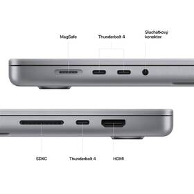Notebook Apple MacBook Pro 16" M2 Pro 12-CPU 19-GPU, 512GB - Space Grey CZ 

 obrázek produktu 5 z 8