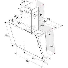 Odsavač par Whirlpool WHVS 91F LT DP K černá

 obrázek produktu 5 z 5