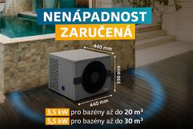 Tepelné čerpadlo Poolex Nano 2026 Full Inverter 3,5kW šedé

 obrázek produktu 5 z 6