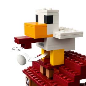 Stavebnice LEGO® Minecraft®  21273 Balón v podobě ďasa a útok na vesnici 

 obrázek produktu 3 z 9