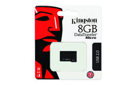 USB Flash Kingston 8GB černá barva
