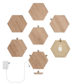 LED světlo Nanoleaf Elements Hexagons Starter Kit 7ks dřevo

 obrázek produktu 1 z 11