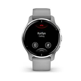Chytré hodinky Garmin Venu 2 Plus - Silver/Gray Silicone Band 

 obrázek produktu 1 z 5
