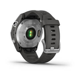 Chytré hodinky Garmin fenix 7S Glass - Silver / Graphite Silicone Band 

 obrázek produktu 10 z 10