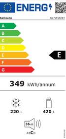 Americká lednice Samsung RS70F65KETEO stříbrná

 obrázek produktu 1 z 11