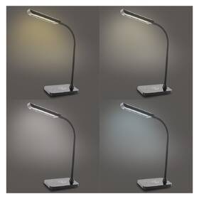 Stolní LED lampička EMOS KYLE, 300 lm, stmívání, 5,5 W, studená/teplá/neutrální bílá černá

 obrázek produktu 9 z 10