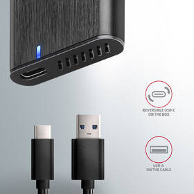 Externí rámeček Axagon RAW box USB-C 3.2 Gen 2, M.2 SATA SSD černý

 obrázek produktu 3 z 9
