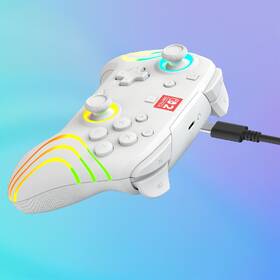 Gamepad Turtle Beach Afterglow Wave Wireless RGB, NS2 bílý

 obrázek produktu 3 z 10