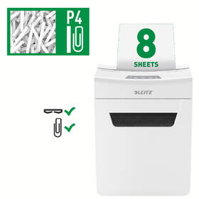 Skartovač Leitz IQ Protect 8X P4 

 obrázek produktu 4 z 10