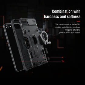 Kryt na mobil Nillkin CamShield Armor na Apple iPhone 7/8/SE2020/SE2022 zelený

 obrázek produktu 3 z 5