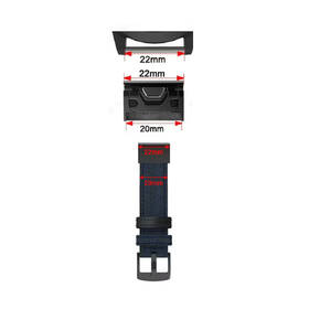 Redukce RhinoTech QuickFit 22mm na Quick Release - 20mm řemínek (2ks) černé

 obrázek produktu 4 z 4