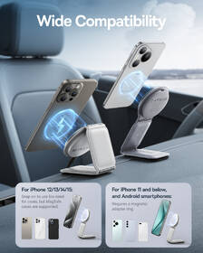 Držák na mobil Baseus PrimeTrip C02 s Qi2 bílý

 obrázek produktu 15 z 17