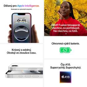 Mobilní telefon Apple 128 GB bílý 
