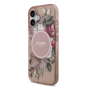Kryt na mobil Guess IML Flowers Strap MagSafe na Apple iPhone 17 růžový

 obrázek produktu 1 z 7