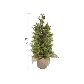 LED dekorace EMOS svítící stromek, 50 cm, 30LED, venkovní i vnitřní, teplá bílá, časovač 

 obrázek produktu 4 z 8