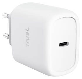 Nabíječka do sítě Trust MAXO 45W GaN, USB-C bílý

 obrázek produktu 1 z 14