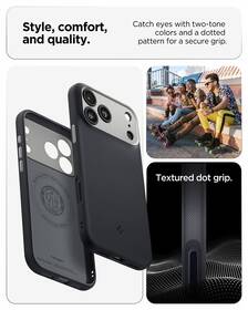 Kryt na mobil Spigen Nano Pop MagSafe na Apple iPhone 17 Pro černý

 obrázek produktu 12 z 15