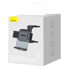 Držák na mobil Baseus Easy Control Clamp, do kulaté ventilační mřížky černý

 obrázek produktu 12 z 13