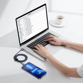 Kabel Baseus Crystal Shine Series USB-C/Lightning 20W 1,2m černý

 obrázek produktu 6 z 10