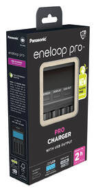 Nabíječka Panasonic Eneloop Pro Smart-Charger LCD Display pro AA,AAA 

 obrázek produktu 1 z 3