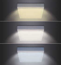 Stropní svítidlo Solight CCT, přisazené, 18 W, 1530 lm, čtvercové bílé

 obrázek produktu 3 z 6