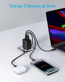 Nabíječka do sítě Anker 336, 67W, USB/2x USB-C černá

 obrázek produktu 2 z 4