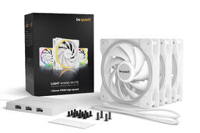 Ventilátor be quiet! Light Wings PWM high-speed 120mm (3 ks) bílý

 obrázek produktu 5 z 5