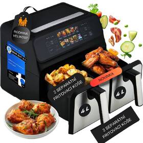 Fritéza horkovzdušná Profi Cook FR 1287 černá/nerez

 obrázek produktu 8 z 9