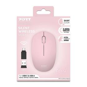 Myš PORT CONNECT Wireless Collection růžová

 obrázek produktu 8 z 8