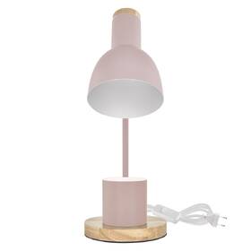 Stolní LED lampička EMOS Poppy, max. 25 W, žárovka E27, IP20 růžová

 obrázek produktu 1 z 8