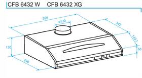 Odsavač par Beko CFB 6432 W bílý

 obrázek produktu 3 z 3