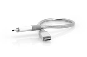 Kabel Verbatim USB-C/USB-C, 0,3 m stříbrný

 obrázek produktu 3 z 5