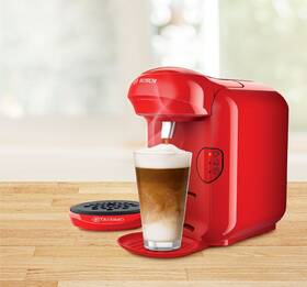 Espresso Bosch TAS1403 červená barva
