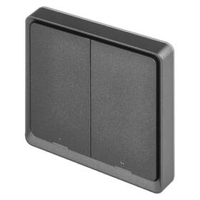 Vypínač EMOS GoSmart IP-2002ZB, ZigBee 3.0, 2-tlačítkový šedý

 obrázek produktu 1 z 8