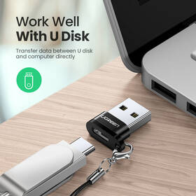 Redukce UGREEN USB-C/USB 2.0 černá barva
