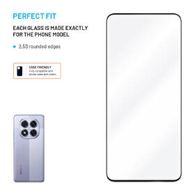 Tvrzené sklo FIXED Full-Cover na Xiaomi Redmi Note 14 5G/Poco M7 Pro 5G černé

 obrázek produktu 2 z 9