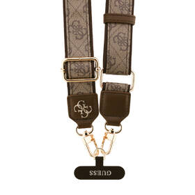 Popruh na krk Guess Crossbody PU 4G Metal Logo hnědý

 obrázek produktu 2 z 3
